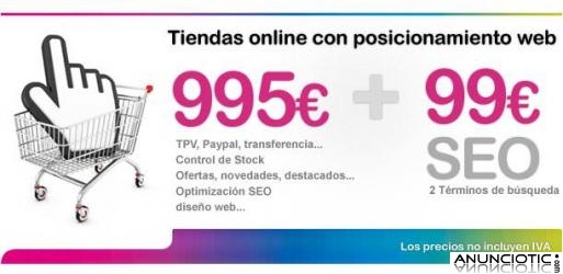 Dise&ntilde;o de tiendas online