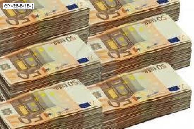 Oferta de pr&eacute;stamo de dinero