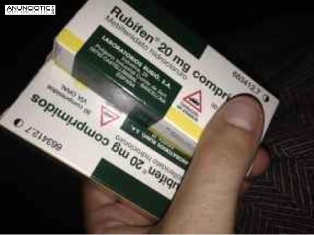 Rubifen, Ritalin, Concerta, Adderall, sibutramina