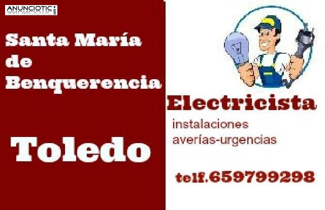 Electricistas Econ&oacute;micos en STA.MARIA DE BENQUERENCIA- TOLEDO Urgencias, Av