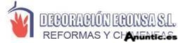 Decoraci&oacute;n Egonsa,  Reformas y chimeneas,  www.chimineasenmadrid.com