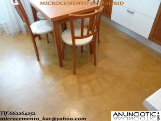 SE REALIZAN TRABAJOS DE PINTURA Y MICROCEMENTO.