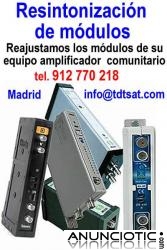 Antenistas, resintonizaci&oacute;n de m&oacute;dulos de la antena colectiva