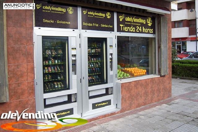 M&aacute;quinas Expendedoras para Crear y Ampliar Tu Propio Negocio 24 H