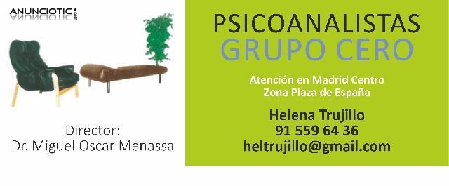 Psicoan&aacute;lisis Grupo Cero Psicoan&aacute;lisis online Madrid