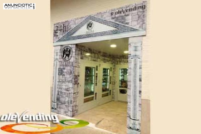 M&aacute;quinas expendedoras 24 h para crear o ampliar tu  negocio