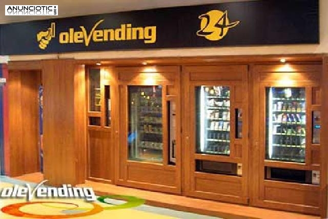 M&aacute;quinas expendedoras 24 h para crear o ampliar tu  negocio
