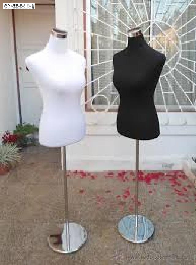 Busto para tienda costura decoraci&oacute;n