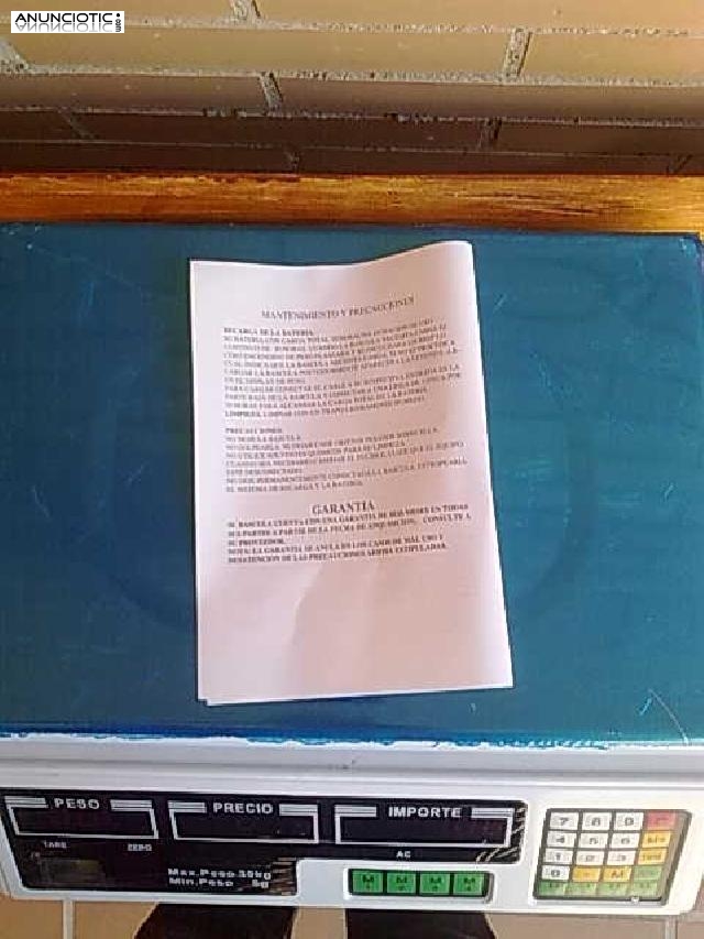 B&aacute;scula electr&oacute;nica nueva a estrenar