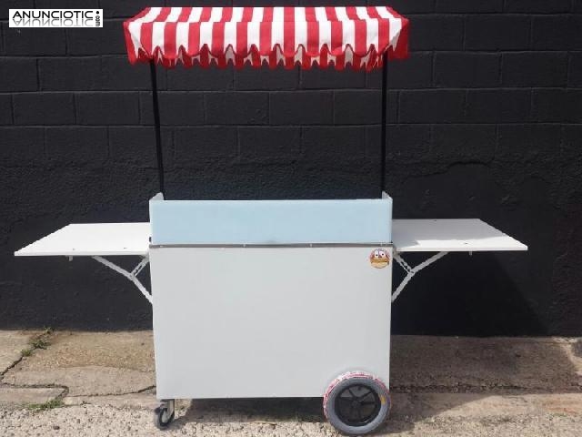 Venta de carritos de comida r&aacute;pida