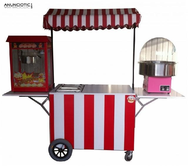 Venta de carritos de comida r&aacute;pida