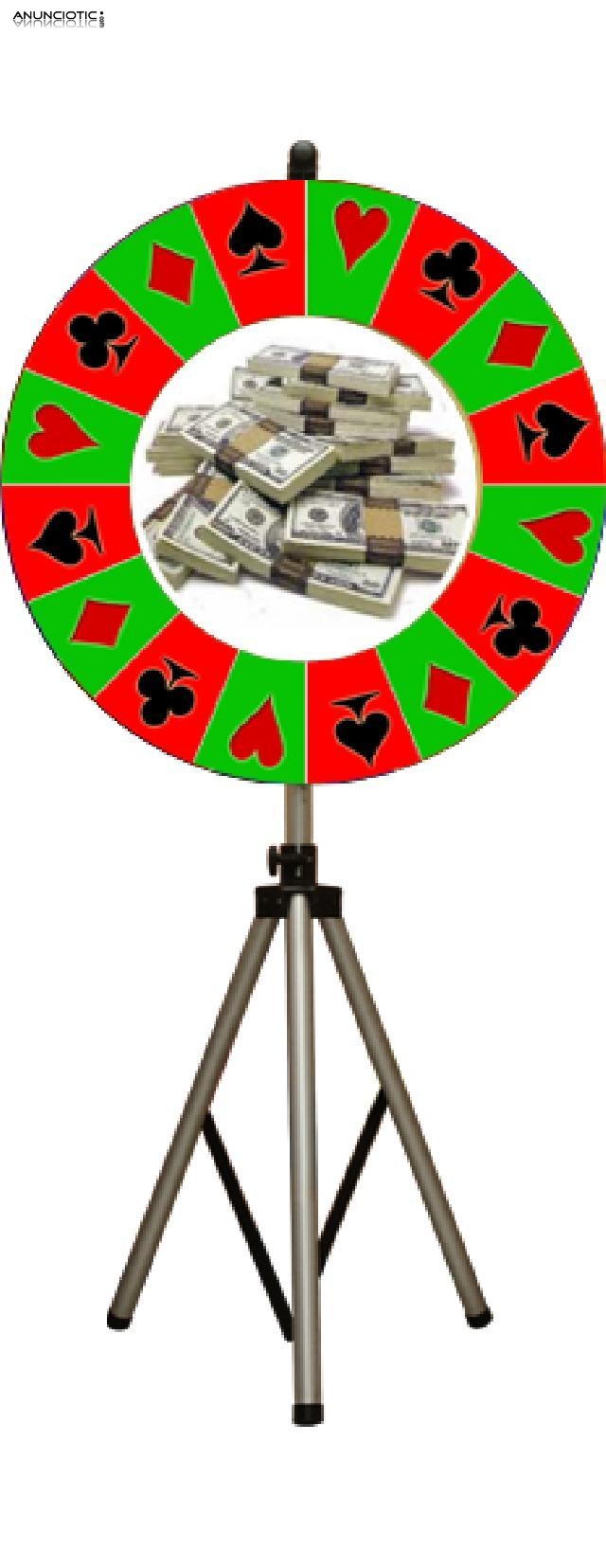Ruleta publicidad con sorteos