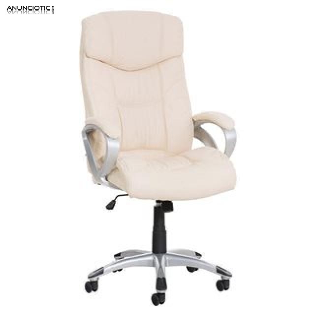 Sill&oacute;n mecanismo basculante en crema