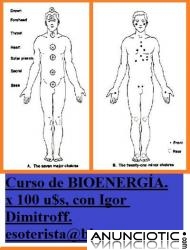 CURSO DE  BIOENERG&Iacute;A, (Con t&eacute;cnicas esot&eacute;ricas, en 40 lecciones).  PROF. IGOR J. H. DIMITR