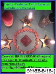 CURSO DE  BRUJERISMO (Brujer&iacute;a), (Con t&eacute;cnicas esot&eacute;ricas, en 40 lecciones).  PROF. IGOR J