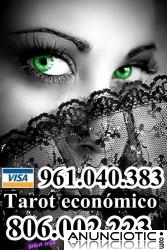 TAROT VISA 10 MIN 5� BARATO806 0.42 centimos minuto de fijo de Angeles Rios