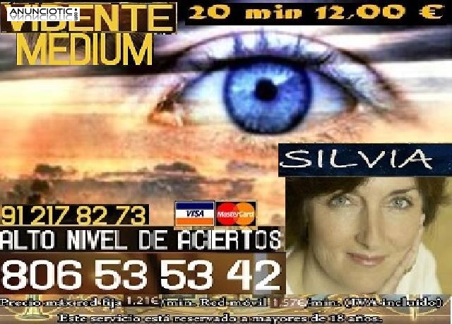Vidente Natal Silvia, Tarot espiritual 806535342, 12� 20min