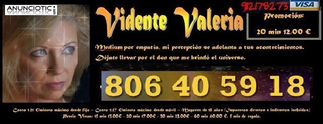 Valeria Vidente Medium, Oferta tarot 13� 20 min 806405918, seriedad
