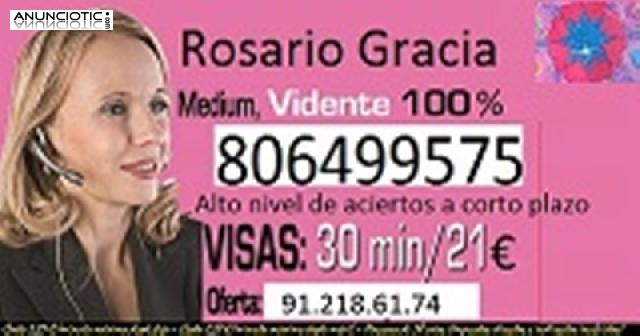 Rosario Gracia Vidente. Tarot alto nivel de aciertos. 806499575