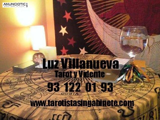 VIDENTE don de nacimiento.TAROTISTA espa&ntilde;ola.LUZ 