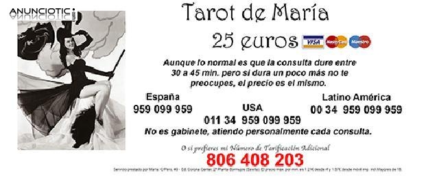 Tarot de Mar&iacute;a, por tel&eacute;fono fijo