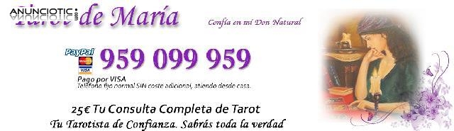Tarot de Mar&iacute;a, sabr&aacute;s toda la verdad