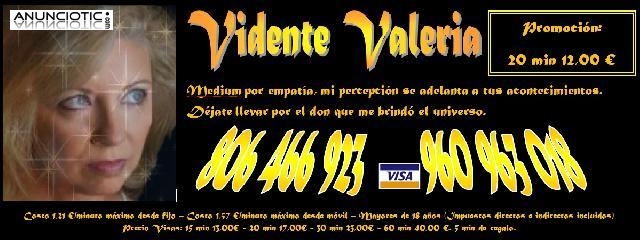 Valeria, gran vidente y medium, tarot econ&oacute;mico y sincero 806466923
