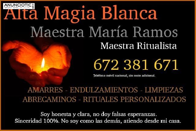 Tarot y Amarres de Amor con Mar&iacute;a Ramos, Alta Magia Blanca