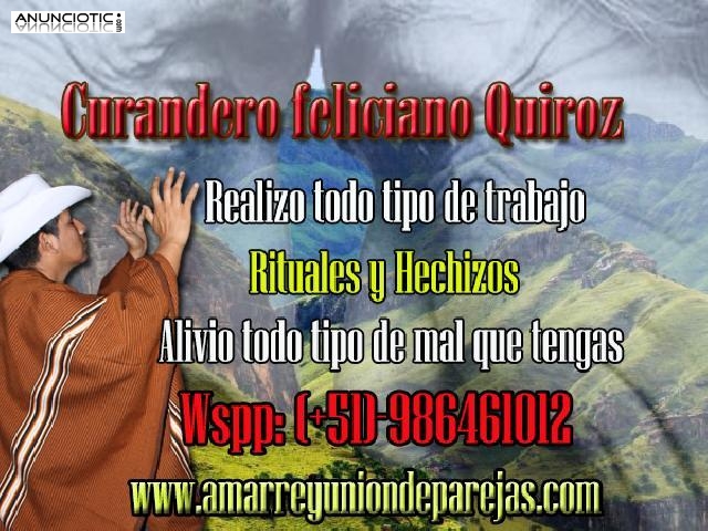 SR. FELICIANO QUIROZ EXPERTO EN UNI&Oacute;N DE PAREJAS
