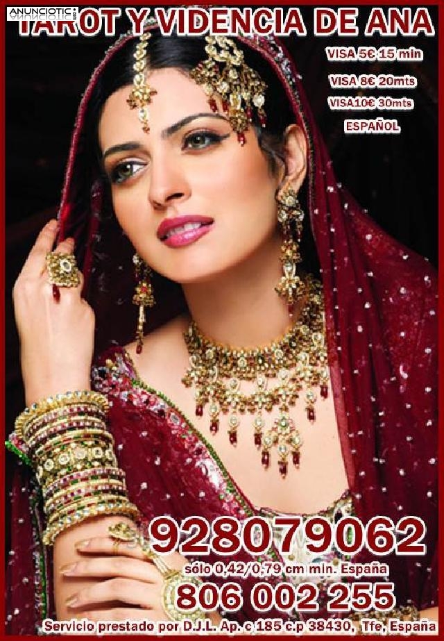  Tarot De Ana Visa 928079062 Economica 5�/15M Y 8�/20 M De Espa&ntilde;a