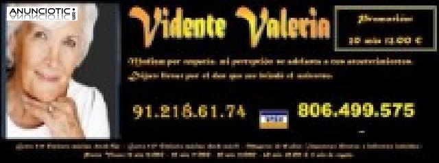Vidente Valeria, 20 min 12�. Medium de nacimiento, tarot.