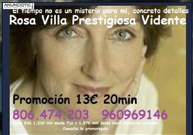 Tarot Rosa Villa vidente Medium, precisi&oacute;n de fechas, no pregunto