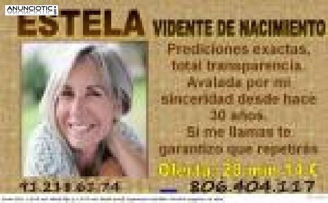 Tarot de Estela. 806 404 117. Vidente y medium natal, 14�