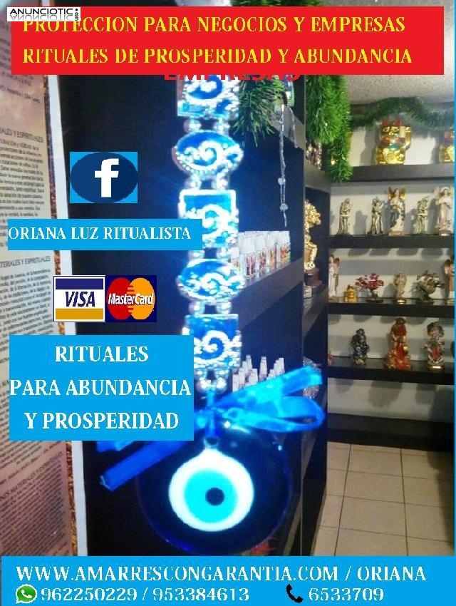 ORIANA BRUJA PERUANA CON A&Ntilde;OS DE EXPERIENCIA 