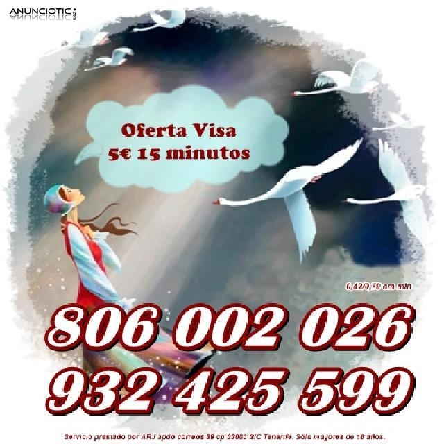 L&iacute;nea 806 por 0,42 cm. Oferta Visa 5 � 15 minutos.