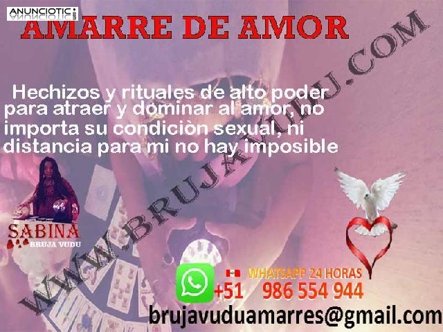 AMARRES HOMOSEXUAL BRUJA VUDU