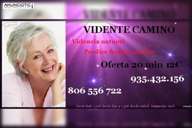 Vidente sin enga&ntilde;os 806 556 722. Tarot amor Camino. Precisa fechas, detalle