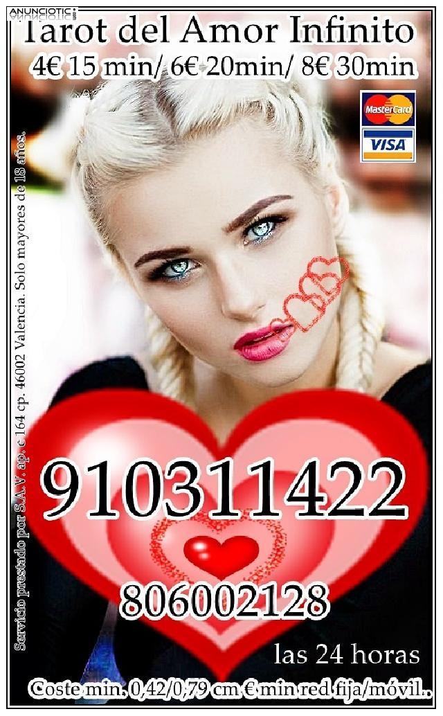 Tarot  del Amor  todo visa 4� 15 min 910311422-806002128
