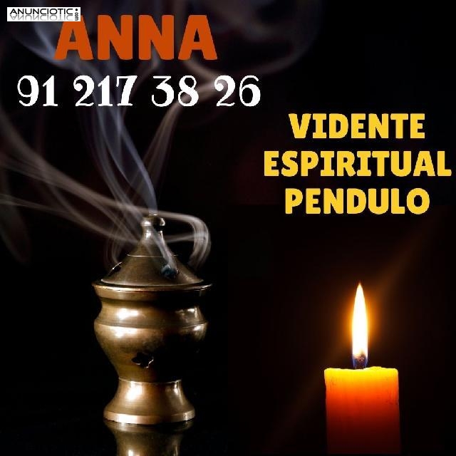 ANNA VIDENTE ESPIRITUAL Y P&Eacute;NDULO