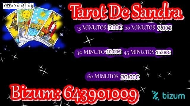 Tarot barato sin gabinete por bizum 5� x 15 min 931354903