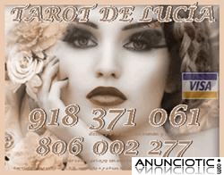 Tarot oferta Visa de Luc&iacute;a 918 371 061  desde 5� 10 mtos, las 24 horas a tu disposici&oacute;n