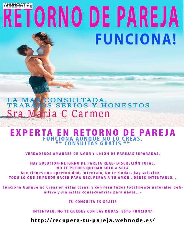 CONSULTAS GRATIS AUTENTICO RETORNO DE PAREJA -