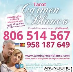 ♥ TAROT AMOR CARMEN BLANCO 958 187 649 ♥