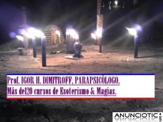 GRAN CURSO de TANTRISMO HOL&Iacute;STICO, YOGA TANTRICO, CON EL PROF. IGOR J. H. DIMITROFF, PARAP