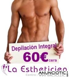  Luce sexy, est&eacute;tica masculina ofrece depilaci&oacute;n integral  60�!! 