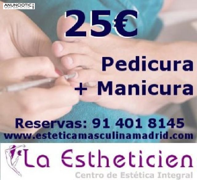 Soy Sandra y te ofrezco una PROMOCION DE MANICURA Y PEDICURA POR 25�