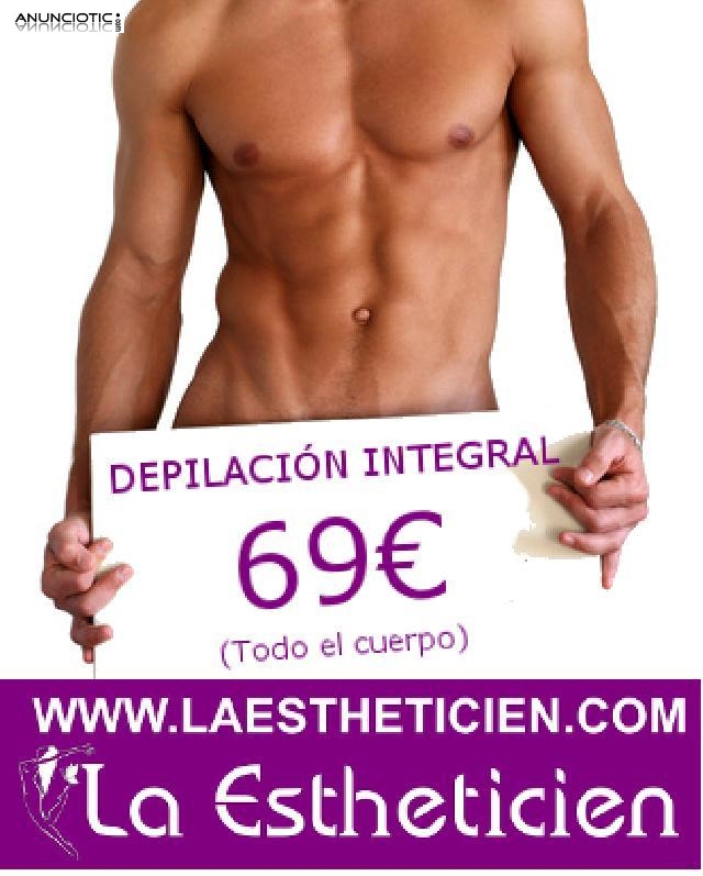 Depilación garantizada en Madrid.