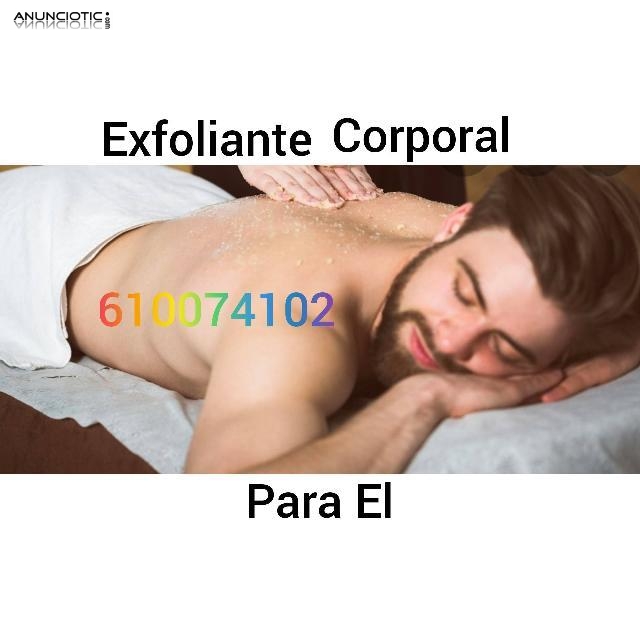 Exfoliaci&oacute;n corporal y masajes domicilios