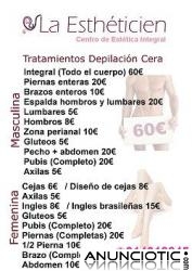 Centro depilaci&oacute;n masculina y femenina Madrid