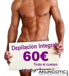 Depilaci&oacute;n integral masculina con cera60�!!!